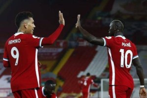  利物浦主场憾平维拉，范迪克失误送致命球  